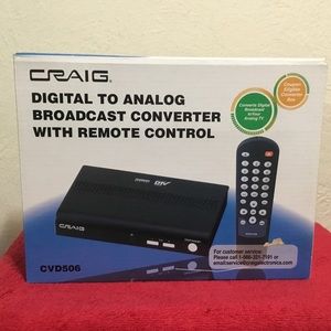 Craig Digital to Analog Broadcast Converter w/ R C